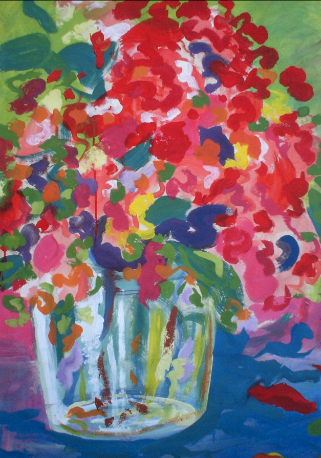 Vaso con Flores